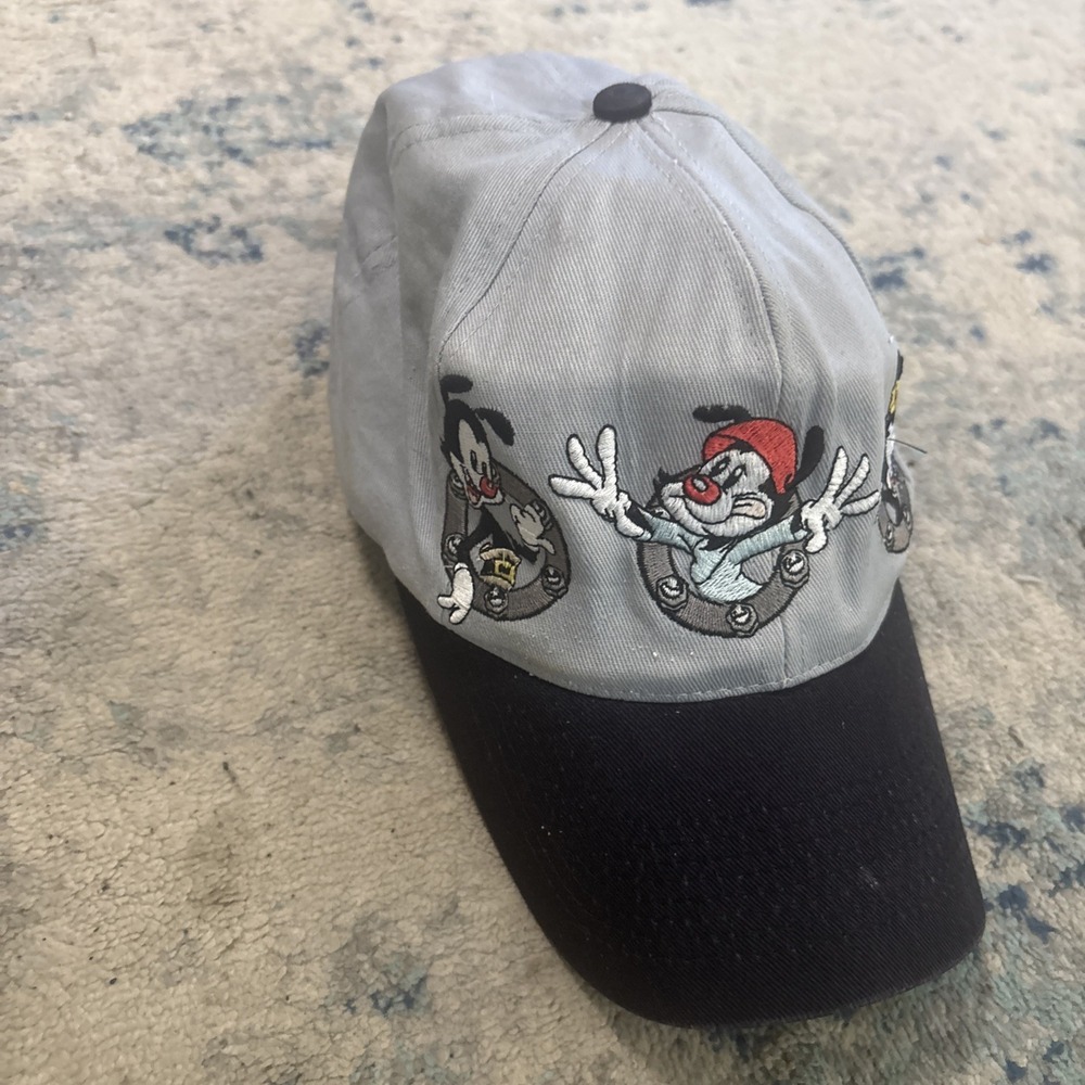 Vintage 1995 Animaniacs Head Start Snapback Hat Cap Warner Bros